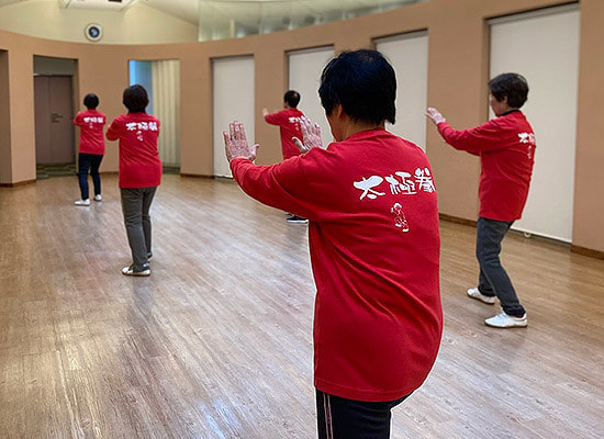 太極拳 2階ホール